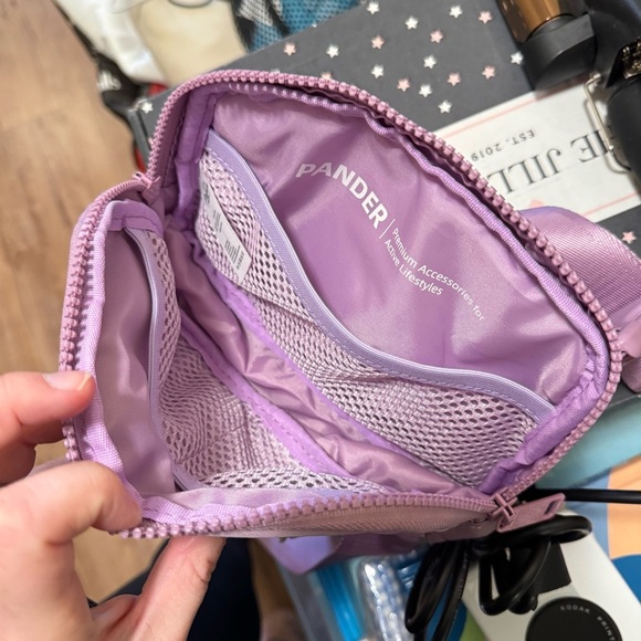 Women's Purple Crossbody Bag - Picture 3 of 5